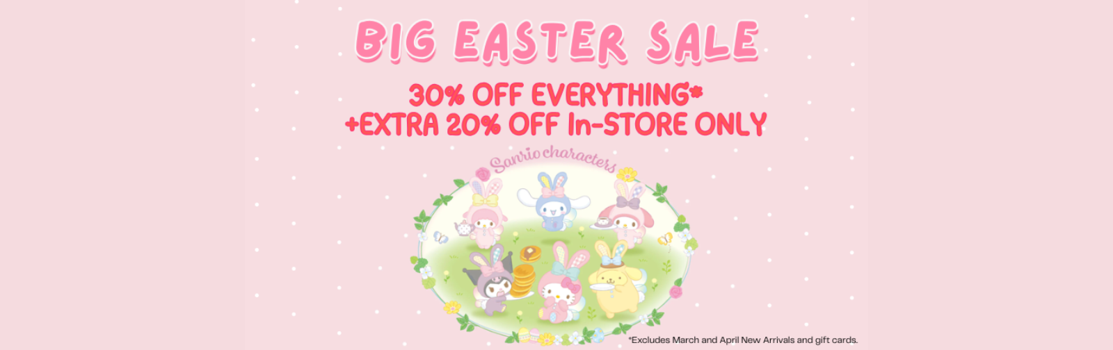 Big Easter Sale 2025